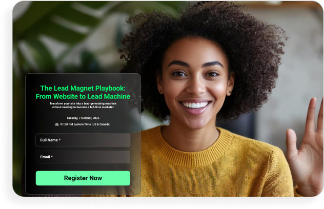 Webinar Registration Preview