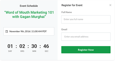 Promote your webinar