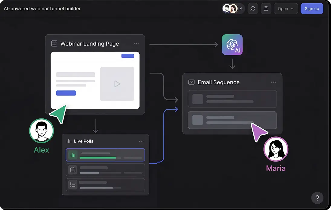 AI Webinar Builder